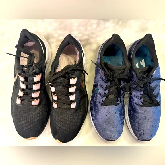 Set of Two Nike Air Zoom Pegasus Running Shoes Size 9. EUC - Picture 2 of 12
